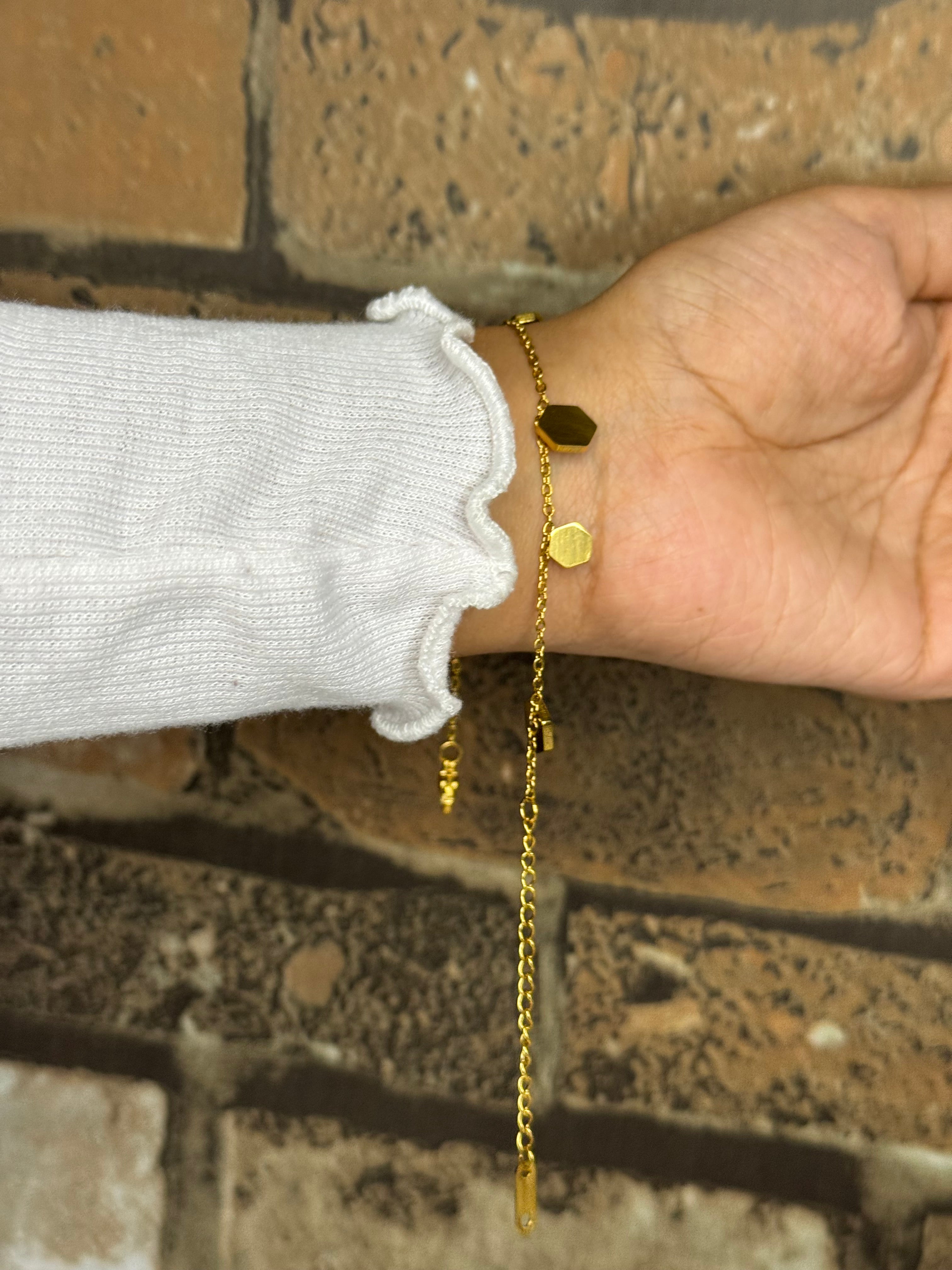 Hexagonal Bracelet