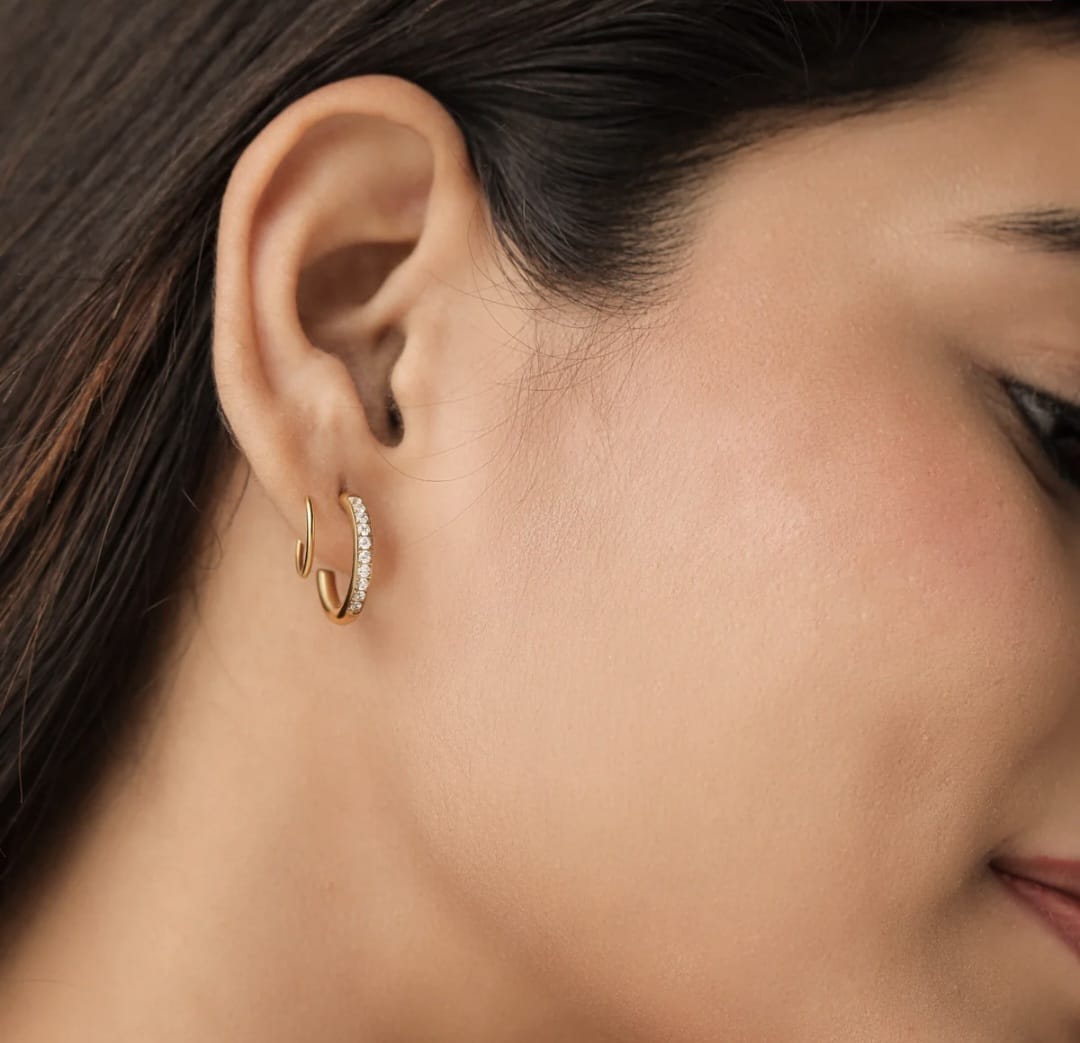 Layered Fake Second Piercing Earing