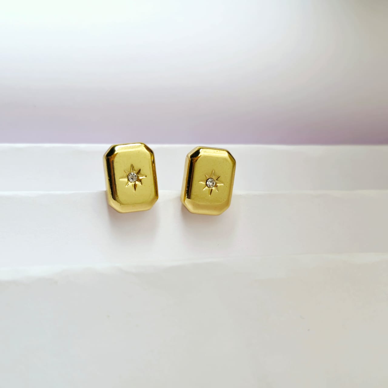 Studded Rectangle Ring